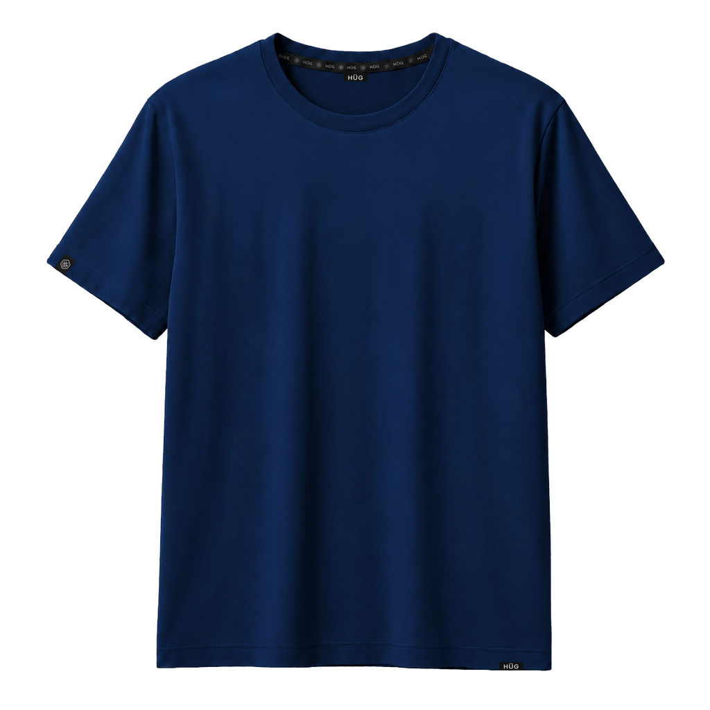HÜG Polera Azul "Pima Edition" - HÜG